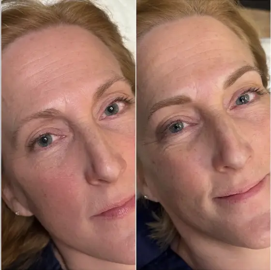 Powder brows before and after, photo 12