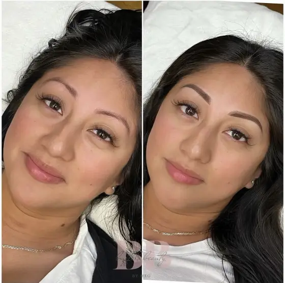 Powder brows before and after, photo 18