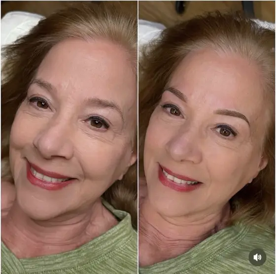 Powder brows before and after, photo 8
