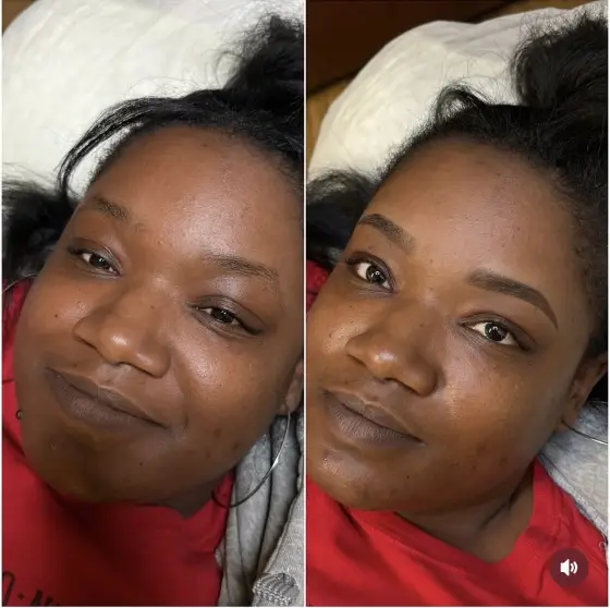 Powder brows before and after, photo 10