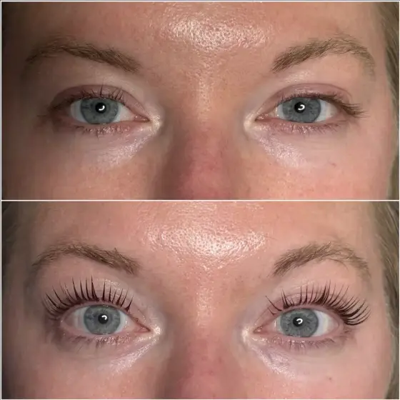 Lash lift before and after, photo 10