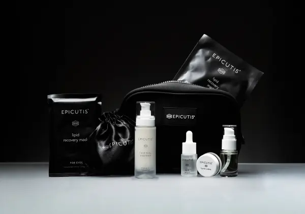 Epicutis lipid serum, recovery masks and travel bag